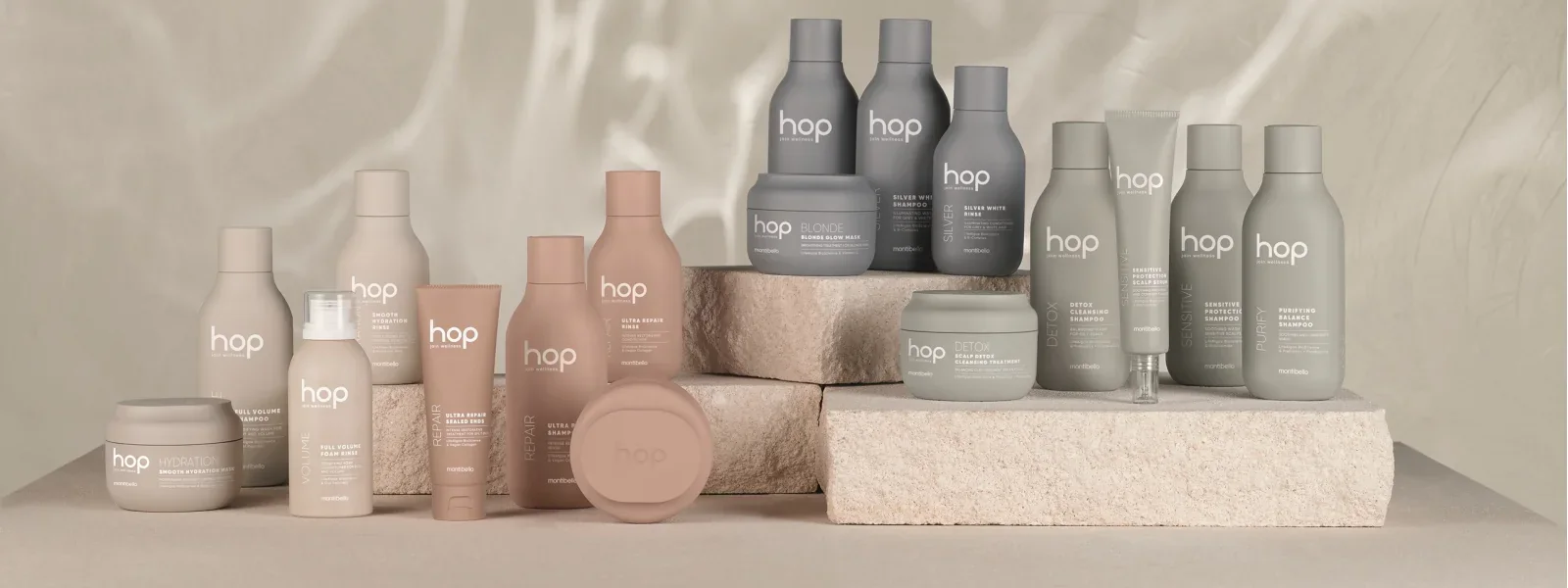 Montibello HOP haarverzorgingsproducten